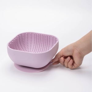 non-slip silicone dog bowl